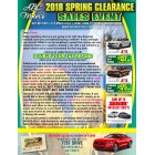 Spring Clearance Automotive Buyback Direct Mail Campaign