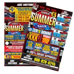 Super Summer Sale Tri-fold 12x18 