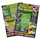 Double Your Down Payment - Automotive Tax Refund Tri-fold 