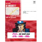 Uncle Sam Buyback - Patriotic - Automotive Direct Mail 