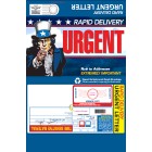 Rapid Delivery Urgent Letter 12x18 Super Sale 