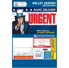 Rapid Delivery Urgent Letter 12x18 Super Sale 
