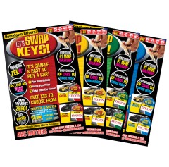 Let's Swap Keys - 12x18 Trifold