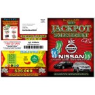 JACKPOT Sales Event Money Chip 11x17 Bi Fold