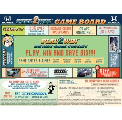 PEEL2WIN - PLAY 2 WIN 9x12  Automotive Super Sale Mailer