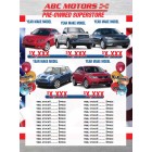 Magazine - 4 Page Presidents Day - Automotive Direct Mail 