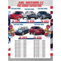 Magazine - 4 Page JULY 4th - Automotive Direct Mail 