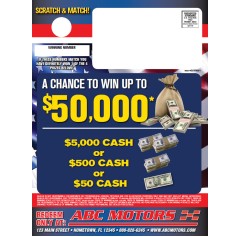 Magazine - 4 Page Labor Day - Automotive Direct Mail 