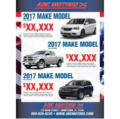 Magazine - 8 Page Labor Day - Automotive Direct Mail 