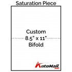 Custom 8.5" x 11" Bifold Saturation Piece