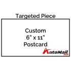 Custom 6" x 11" Postcard Targeted Piece