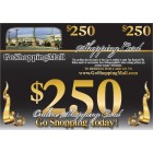 $250 Online Shopping Card