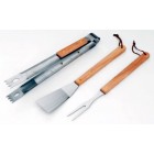 3 Piece Stainless Steel BBQ Tools