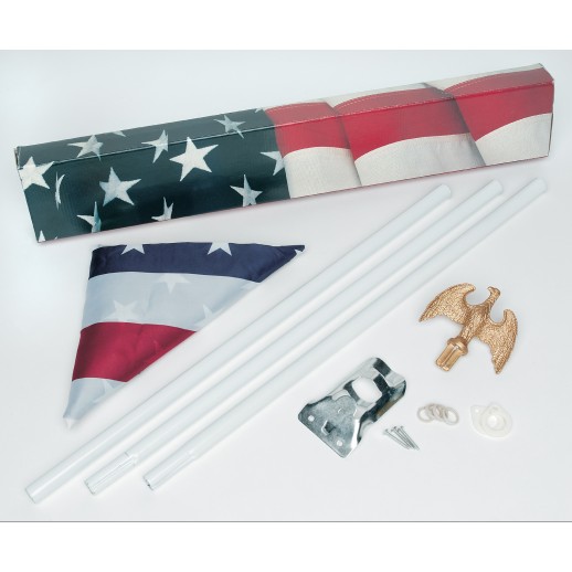 Patriotic Flag Pole Kit
